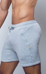 Recovery Shorts - Grey Marle | SUPAWEAR | Shorts Gymwear