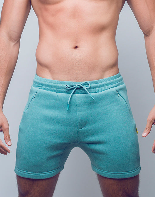 Recovery Shorts - Reboot Green | SUPAWEAR | Shorts Gymwear