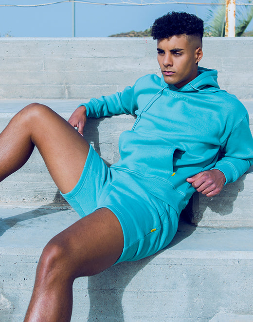 Recovery Shorts - Reboot Green | SUPAWEAR | Shorts Gymwear