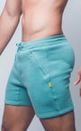 Recovery Shorts - Reboot Green | SUPAWEAR | Shorts Gymwear