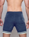 Terry Towelling Shorts  -  Navy | SUPAWEAR | Shorts Gymwear