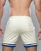 Terry Towelling Shorts  -  Off White | SUPAWEAR | Shorts Gymwear