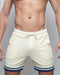 Terry Towelling Shorts  -  Off White | SUPAWEAR | Shorts Gymwear