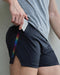 Running Shorts - Spectrum Black | SUPAWEAR | Shorts Gymwear