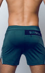 Running Shorts - Boost Green | SUPAWEAR | Shorts Gymwear