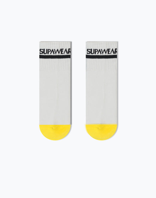 SUPA Ankle Socks - White | SUPAWEAR | Socks
