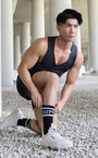 SUPA Crew Socks - Black | SUPAWEAR | Socks