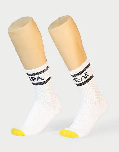 SUPA Crew Socks - White | SUPAWEAR | Socks