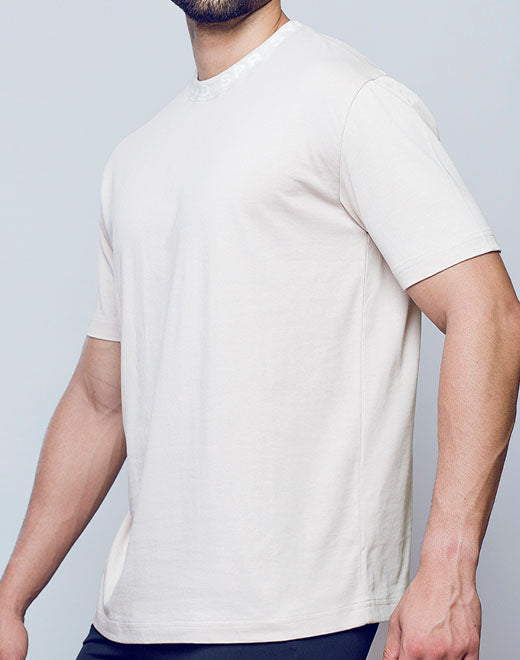 Oversized Tee - Moon Beam Beige