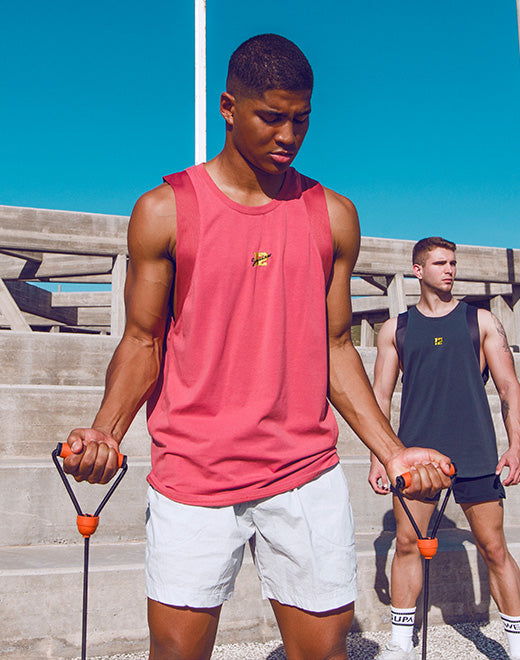 Sport Tank Top - Dusty Cedar Rose