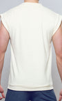 Terry Towelling Tank  -  Off White | SUPAWEAR | Singlets &amp; Tanks