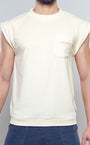 Terry Towelling Tank  -  Off White | SUPAWEAR | Singlets &amp; Tanks