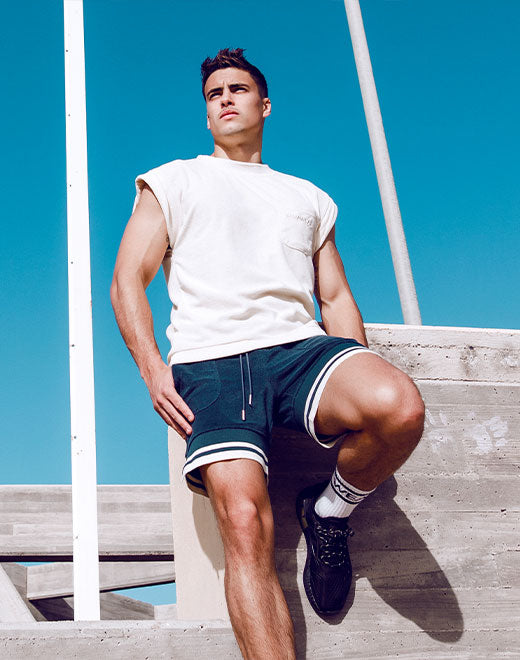 Terry Towelling Tank  -  Off White | SUPAWEAR | Singlets &amp; Tanks