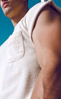 Terry Towelling Tank  -  Off White | SUPAWEAR | Singlets &amp; Tanks