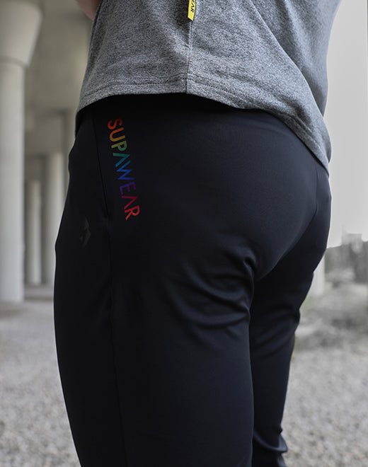 Lifting Pants - Spectrum Black | SUPAWEAR | Pants Gymwear