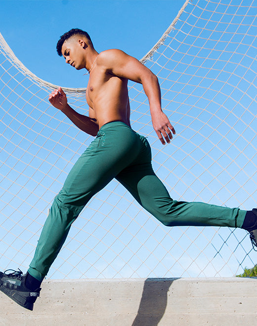 Lifting Pants - Nexus Dark Green | SUPAWEAR | Pants Gymwear