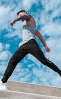 Training Pants - Boost Black | SUPAWEAR | Pants Gymwear