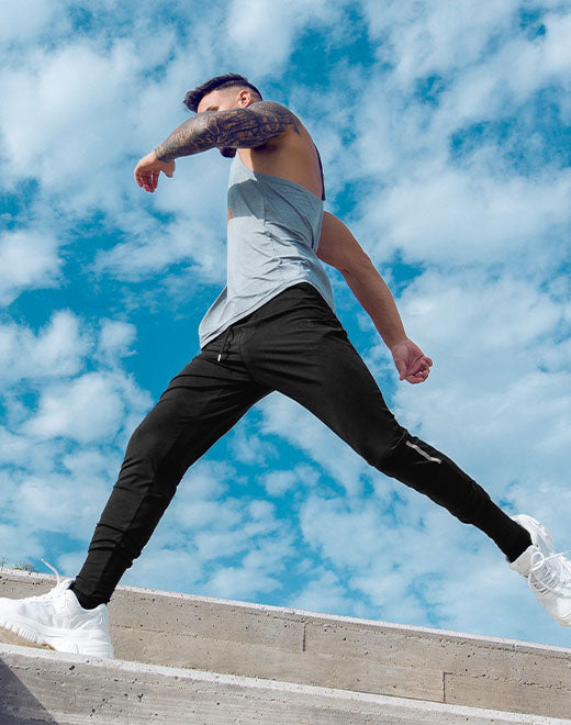 Training Pants - Boost Black | SUPAWEAR | Pants Gymwear