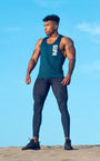 Breeze Singlet - Space Blue | SUPAWEAR | Singlets &amp; Tanks