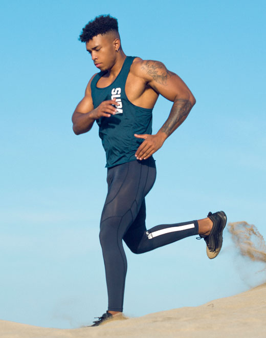 Breeze Singlet - Space Blue | SUPAWEAR | Singlets &amp; Tanks