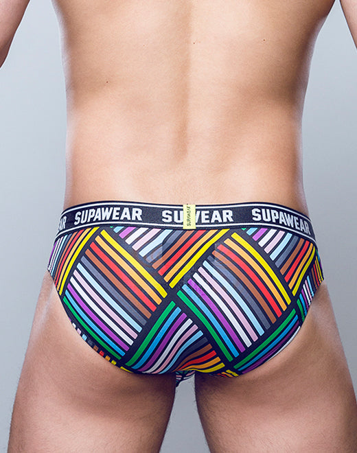 POW Pride Brief Underwear - Rainbow