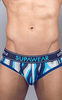 Sprint Brief Underwear - Woody Blue | SUPAWEAR | Underwear Briefs