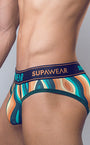 Sprint Brief Underwear - Woody Orange | SUPAWEAR | Underwear Briefs