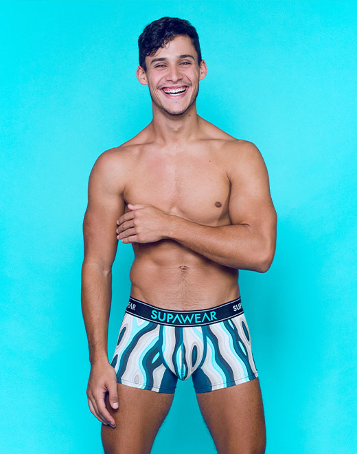 Sprint Trunk Underwear - Woody Blue | SUPAWEAR | Underwear Trunks