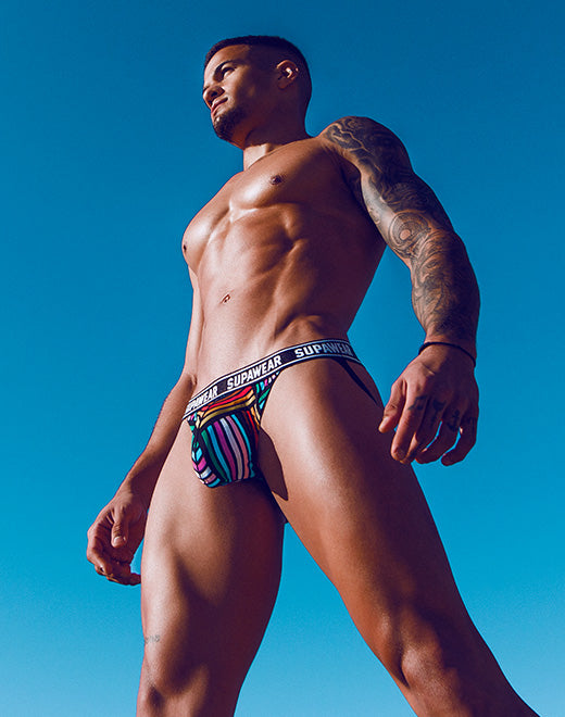 POW Pride Jockstrap Underwear - Rainbow