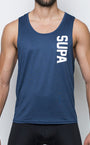 Breeze Singlet - Space Blue | SUPAWEAR | Singlets &amp; Tanks