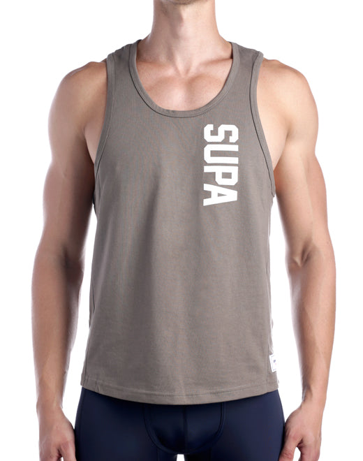 Strike Singlet - Walnut | SUPAWEAR | Singlets &amp; Tanks
