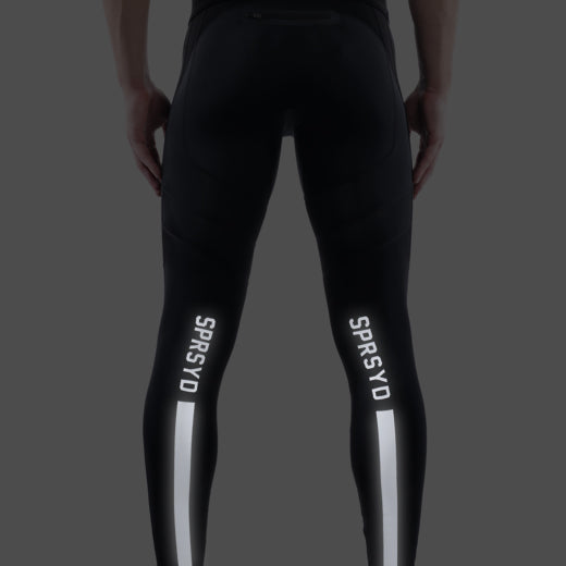 Strike Tights - Black | SUPAWEAR | Tights Gymwear