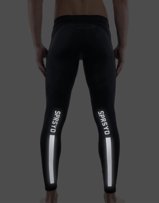 Strike Tights - Black | SUPAWEAR | Tights Gymwear