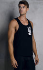 Strike Singlet - Charcoal | SUPAWEAR | Singlets &amp; Tanks