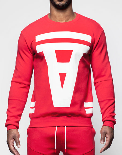 Crimson Sweater - Red | SUPAWEAR | Sweaters