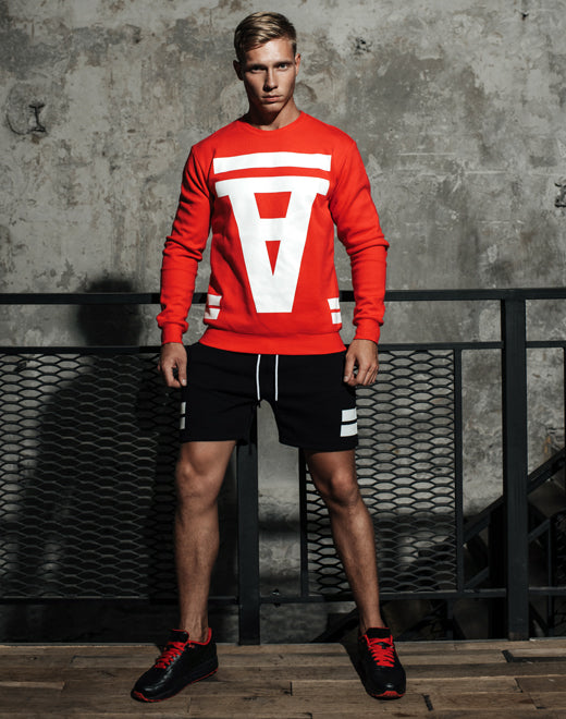 Crimson Sweater - Red | SUPAWEAR | Sweaters