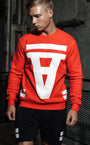 Crimson Sweater - Red | SUPAWEAR | Sweaters