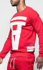 Crimson Sweater - Red | SUPAWEAR | Sweaters