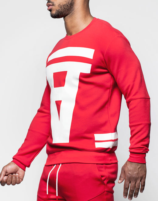 Crimson Sweater - Red | SUPAWEAR | Sweaters
