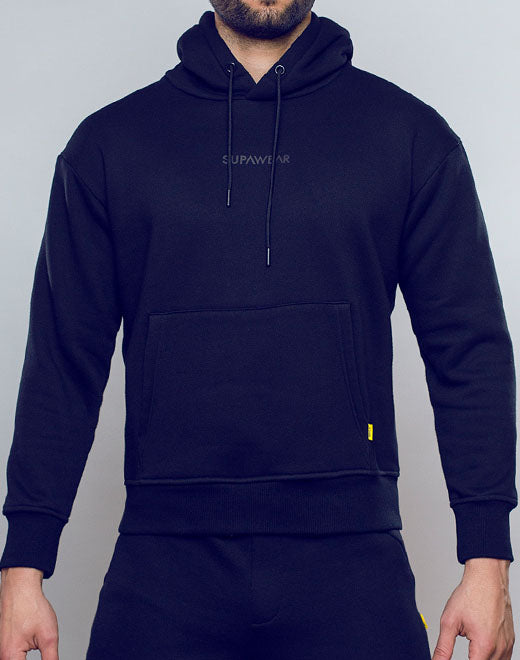 Recovery Hoodie - Black | SUPAWEAR | Sweaters