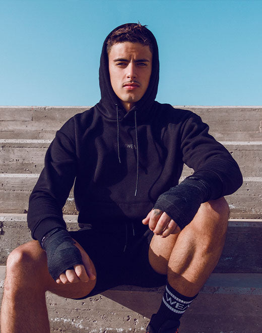 Recovery Hoodie - Black | SUPAWEAR | Sweaters