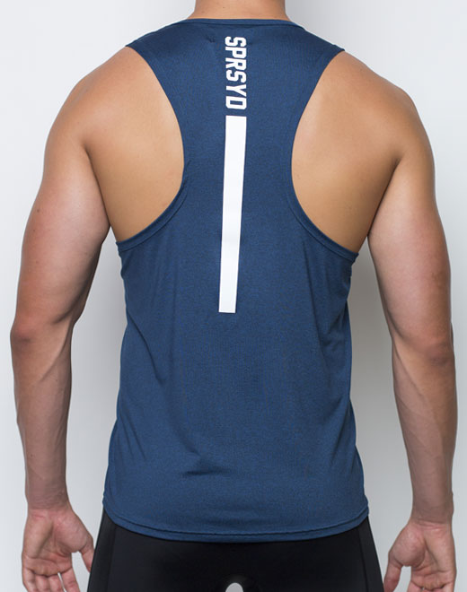 Breeze Singlet - Space Blue | SUPAWEAR | Singlets &amp; Tanks