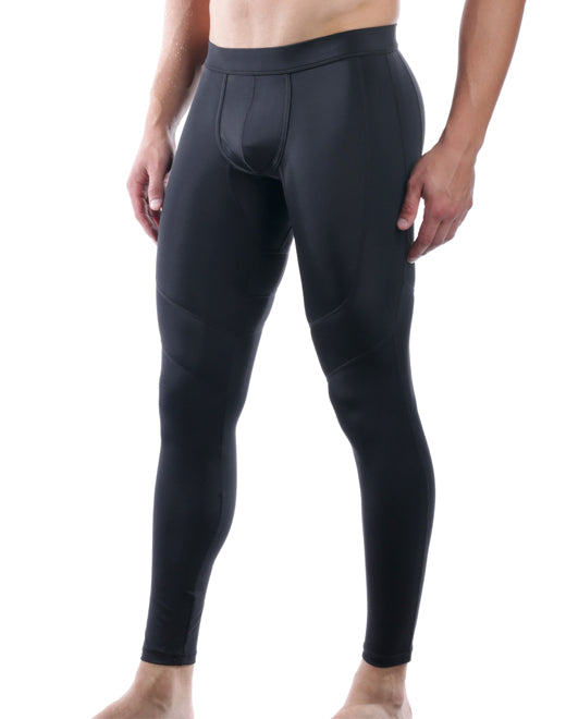 Strike Tights - Black | SUPAWEAR | Tights Gymwear