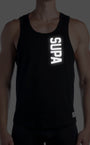 Strike Singlet - Charcoal | SUPAWEAR | Singlets &amp; Tanks