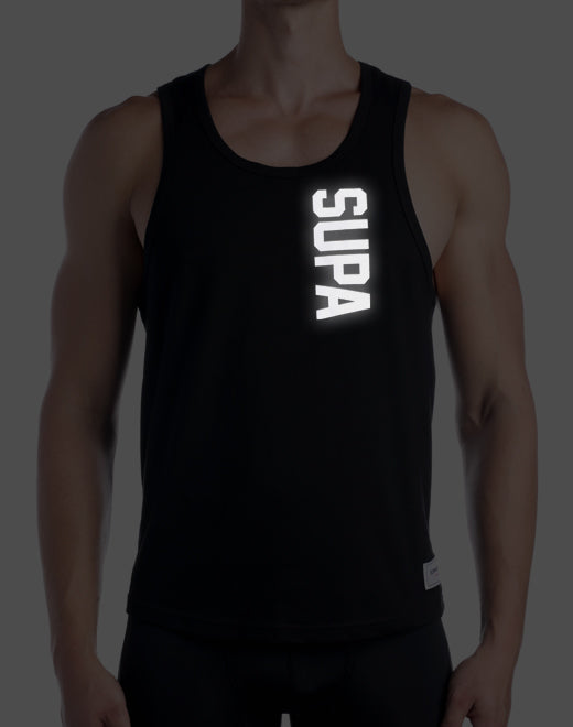 Strike Singlet - Charcoal | SUPAWEAR | Singlets &amp; Tanks