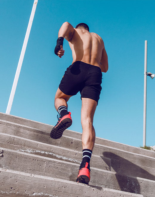 Recovery Shorts - Black | SUPAWEAR | Shorts Gymwear