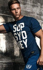 SUP T-Shirt - Navy Marle | SUPAWEAR | T-Shirt