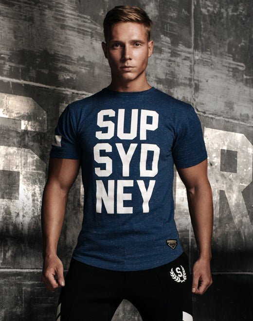 SUP T-Shirt - Navy Marle | SUPAWEAR | T-Shirt