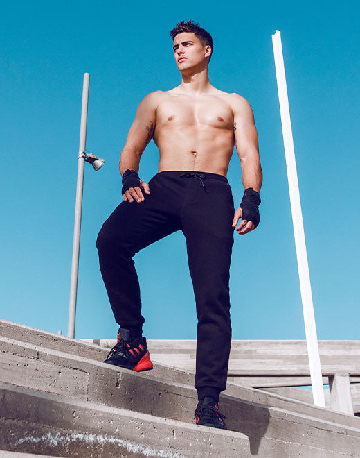 Recovery Pants - Black | SUPAWEAR | Pants Gymwear