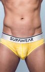 Hero Brief Underwear - Yellow | SUPAWEAR | Underwear Briefs